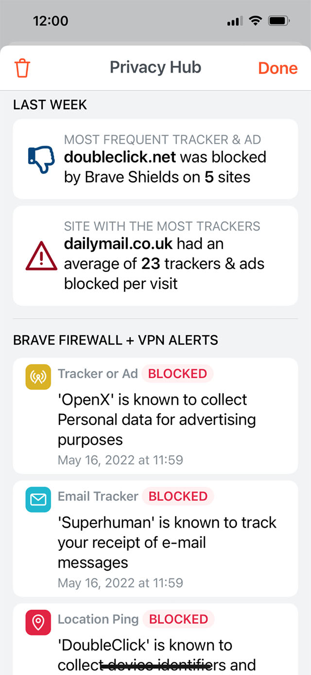 Privacy Hub