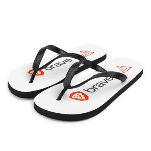 Brave _ BAT Flip Flops