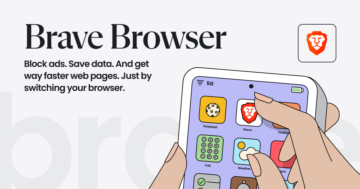 The browser that puts you first | Brave
