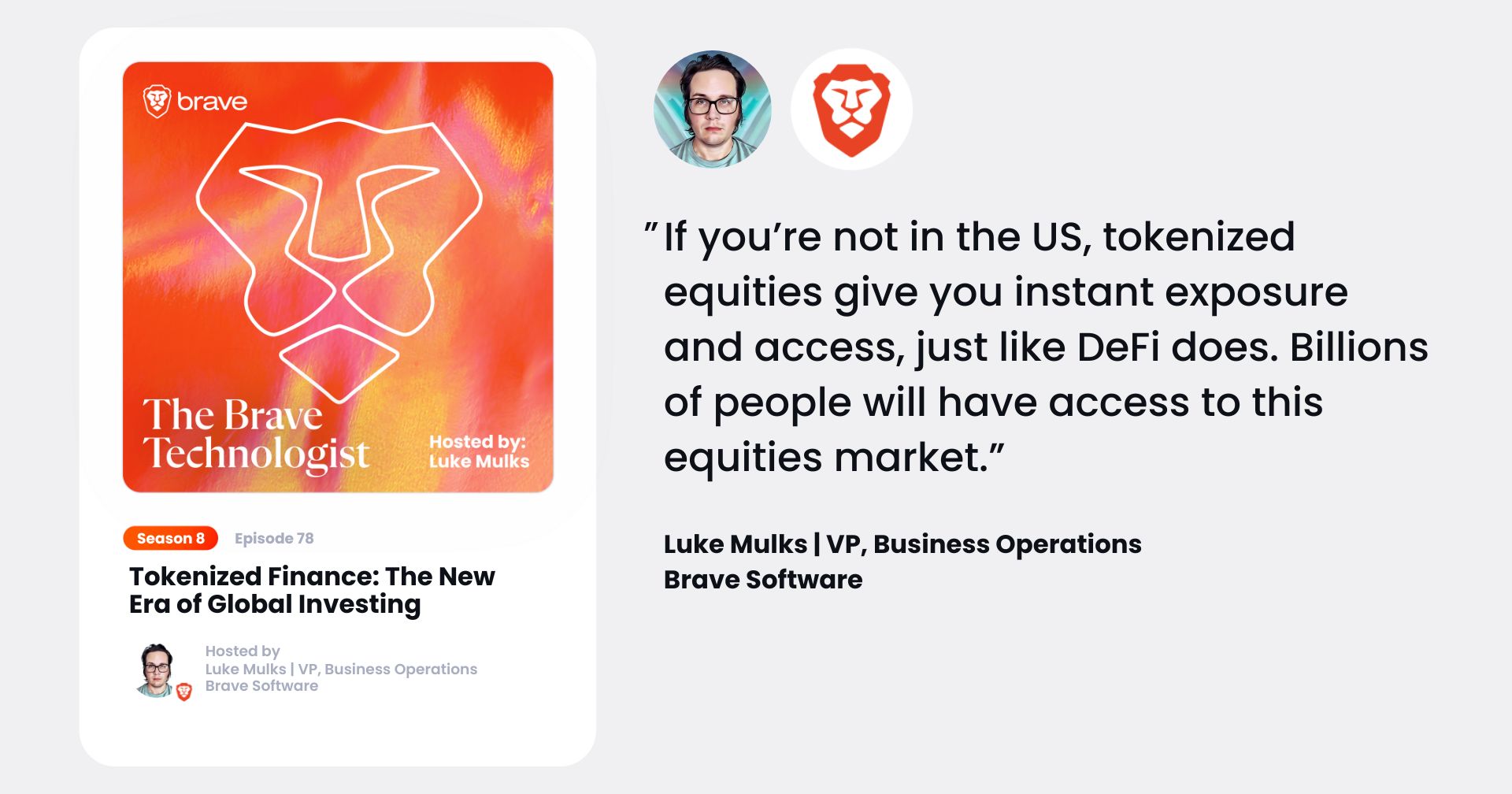 Tokenized Finance: The New Era of Global Investing | Brave