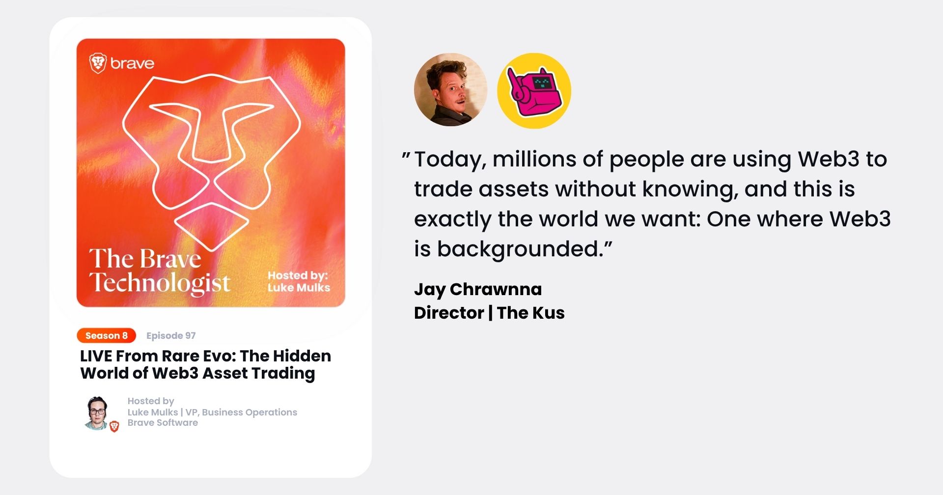 LIVE From Rare Evo: The Hidden World of Web3 Asset Trading | Brave