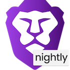 Versione Nightly di Brave channel logo