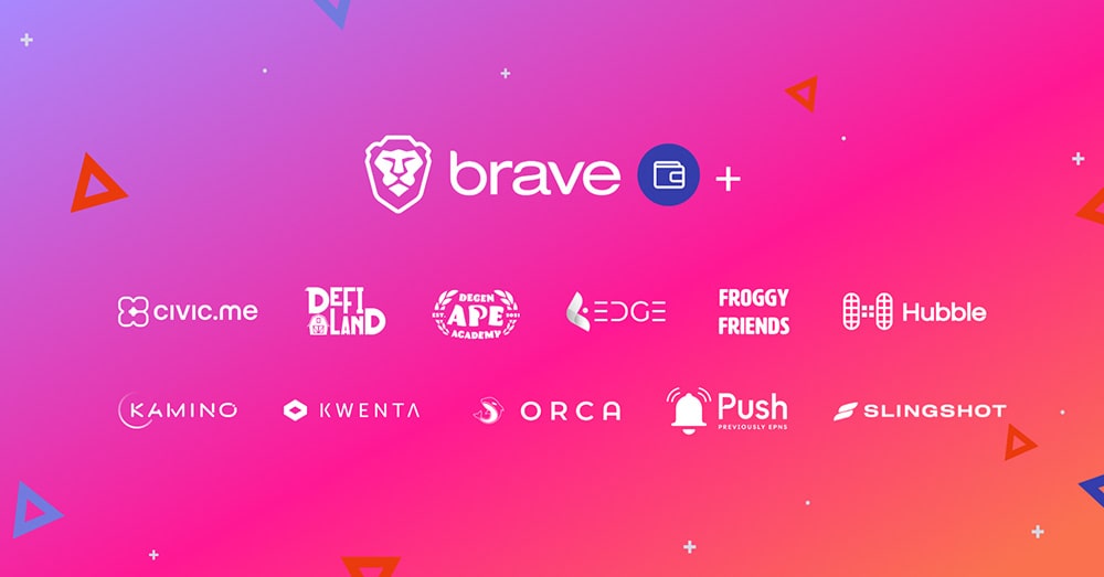 Brave Wallet adds 11 new DApps to its Wallet Partner program in December
