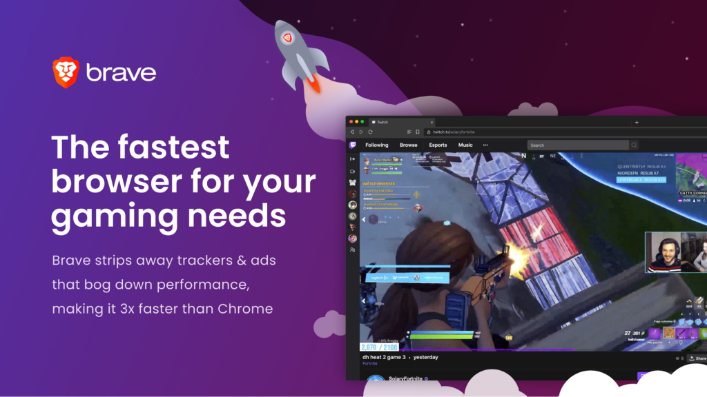 Welcome to the best browser for gamers