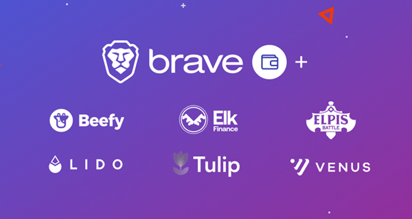 Brave Walletパートナーに新たに6つの業界をリードするDAppsが加わりました