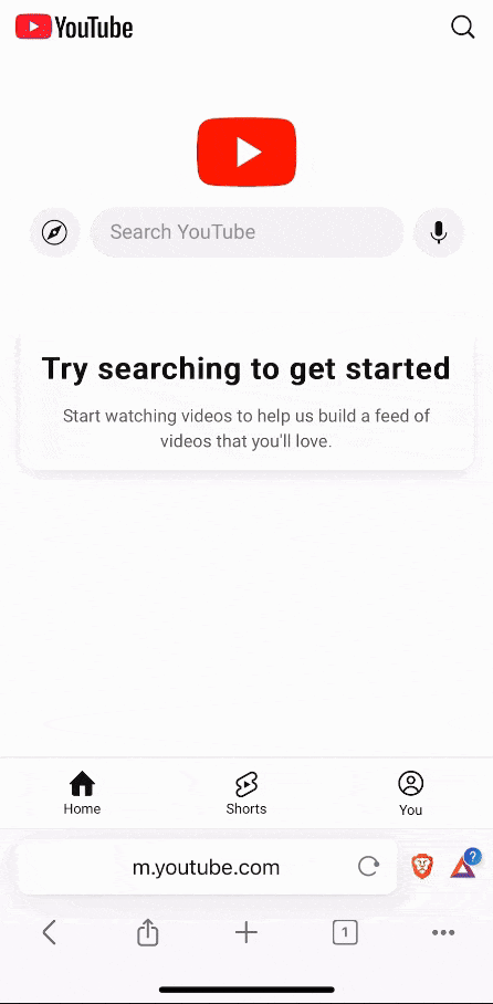 An animation demonstrating the Shred feature