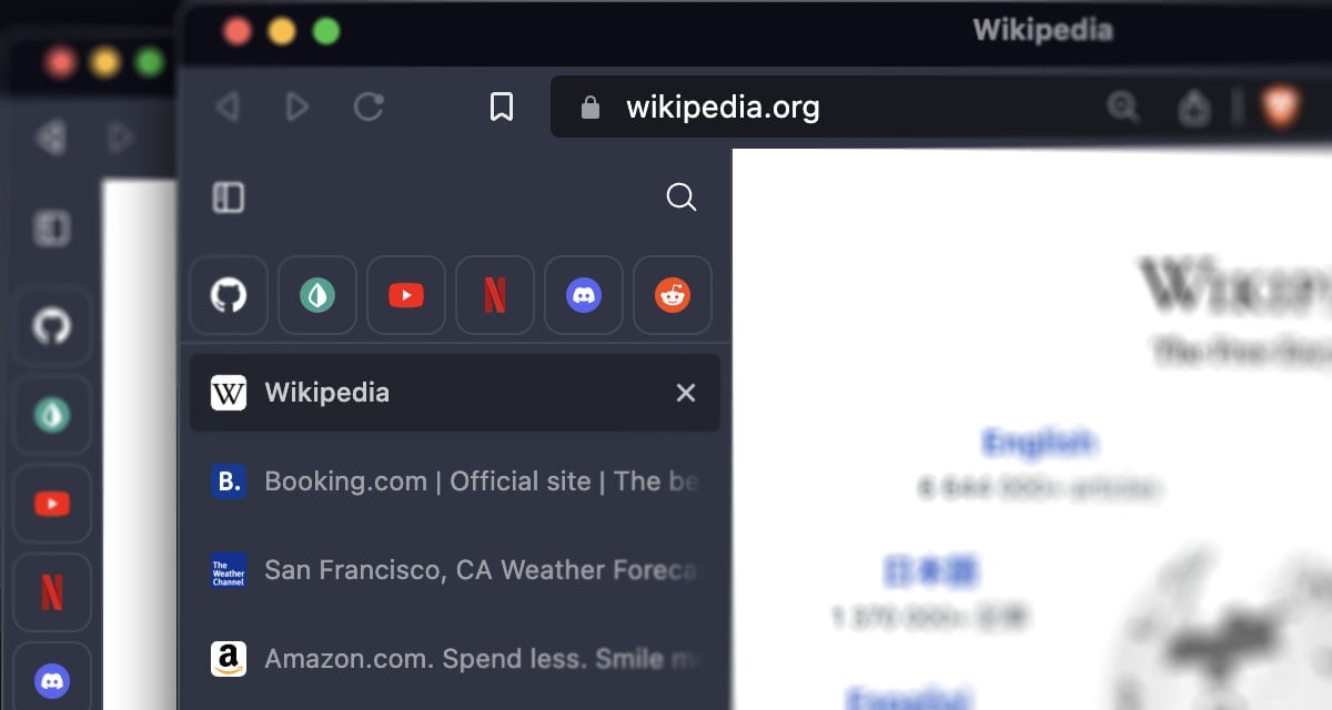 Brave browser now features vertical tabs for desktop users, maximizing on-screen space