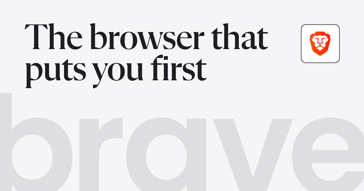 Brave: プライバシーを重視した高速かつ安全な次世代ブラウザ | Brave Browser